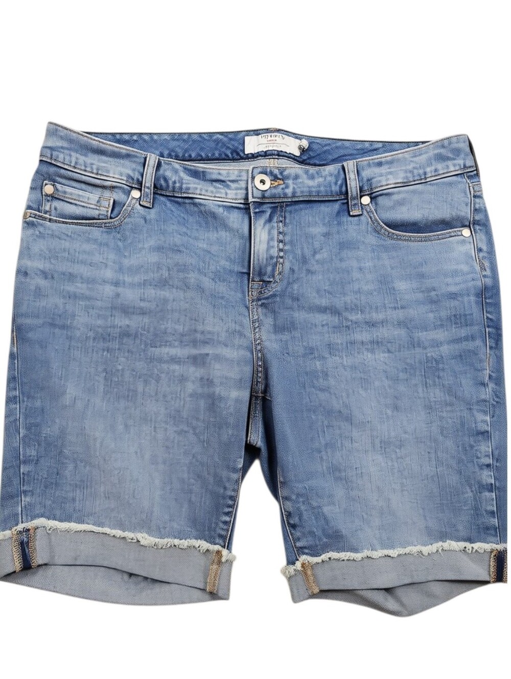 TORRID Denim Bermuda Shorts In 16